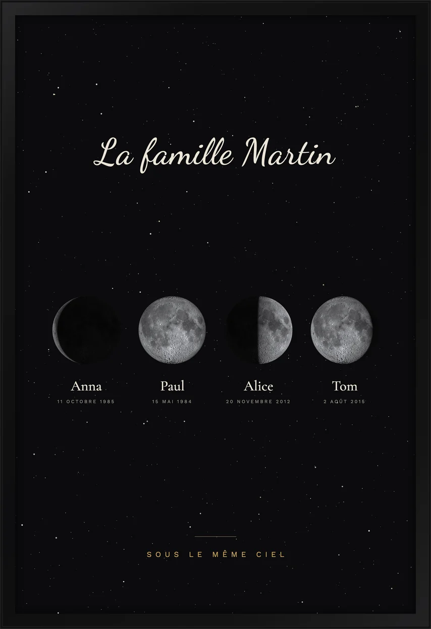 La lune, collection Lune